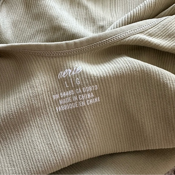 Aerie Bodysuit Beige Size Large - Picture 5 of 5